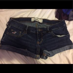 Hollister jean shorts
