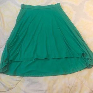 Faded Glory High Low Skirt