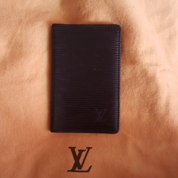 Louis vuitton black epi cardholder - Picture 1 of 8