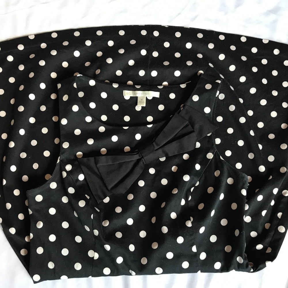 LC Lauren Conrad Polka Dot Dress #CCO