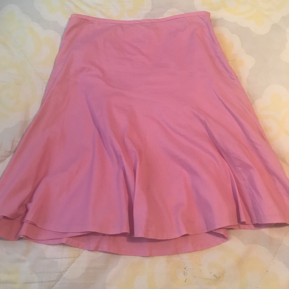 Gap Pink A-line Skirt