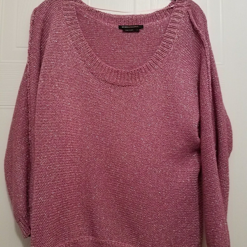 BCBG long sleeve sweater. Size L