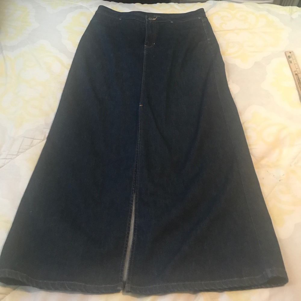 Gap Maxi Denim Skirt