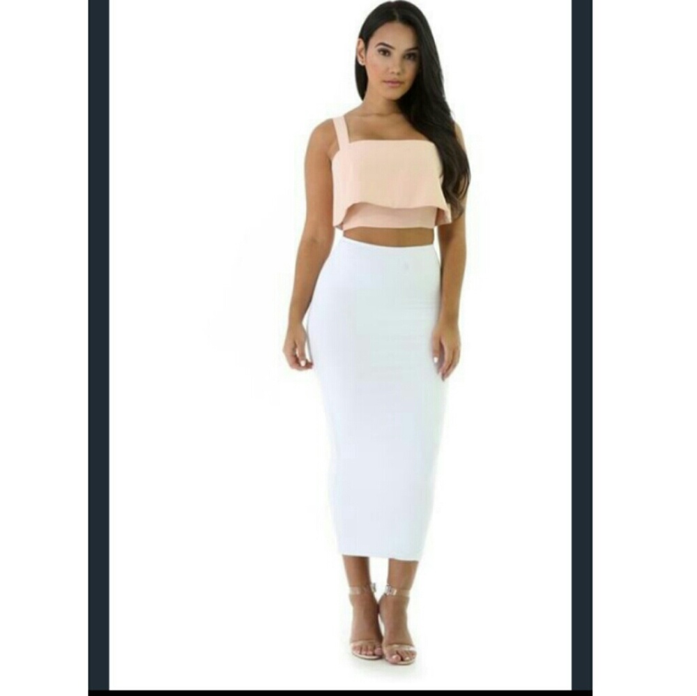 MIDI BODYCON SKIRT