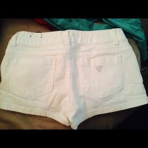 Guess shorts, white size 26