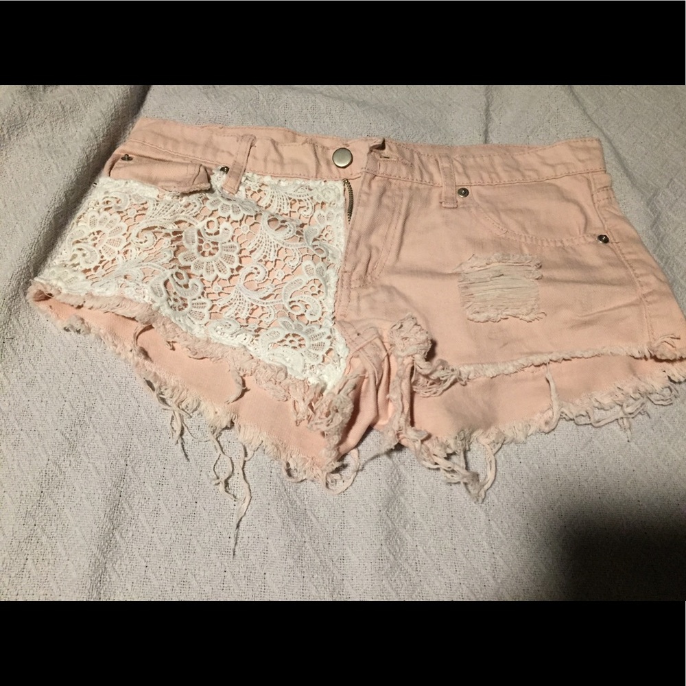 Pink shorts