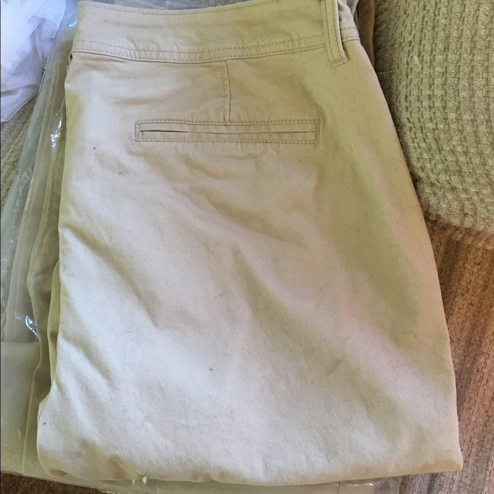 Khaki slacks