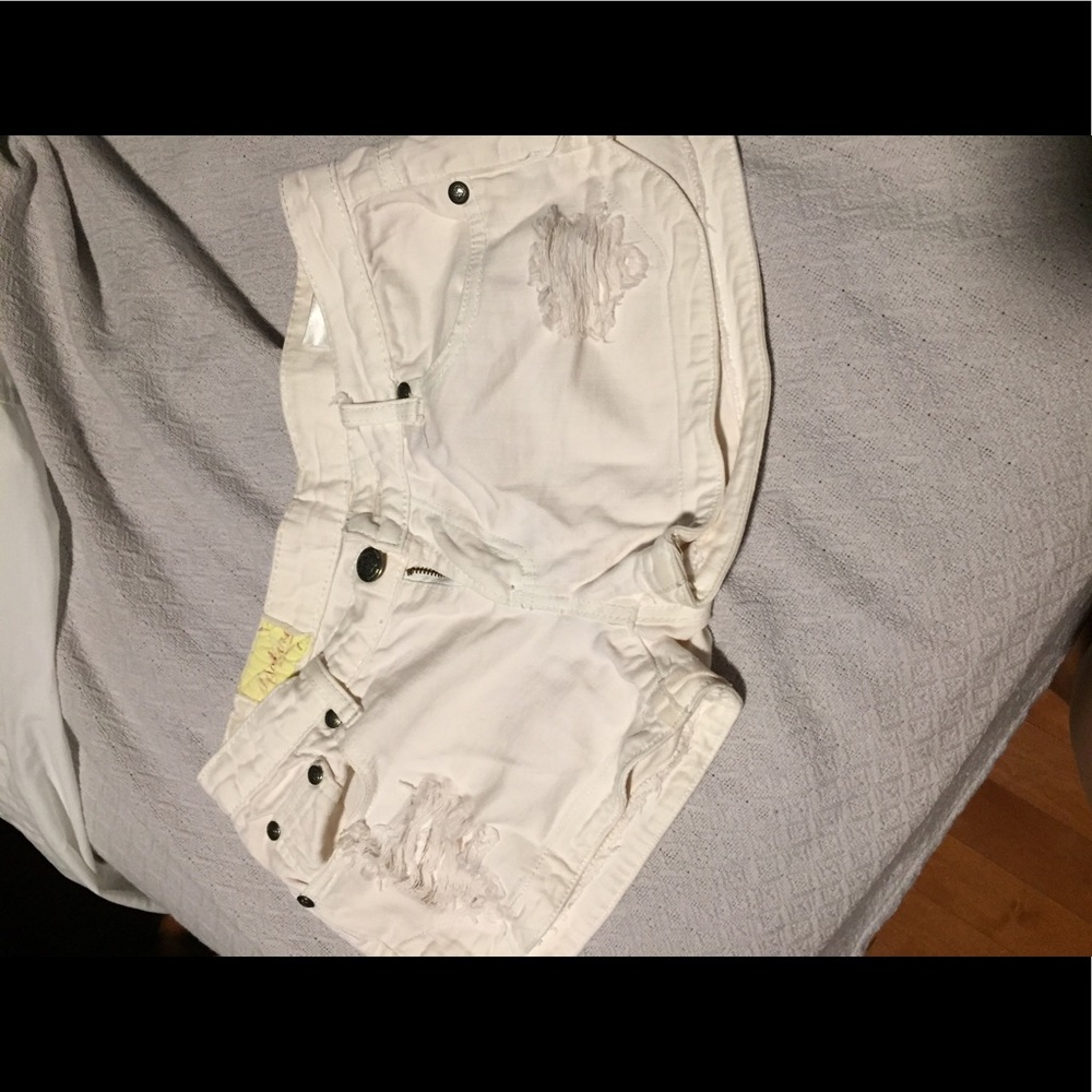 White shorts