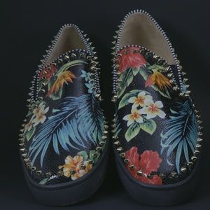 Christian Louboutin Hawaii Pik Boat Flat Sneakers