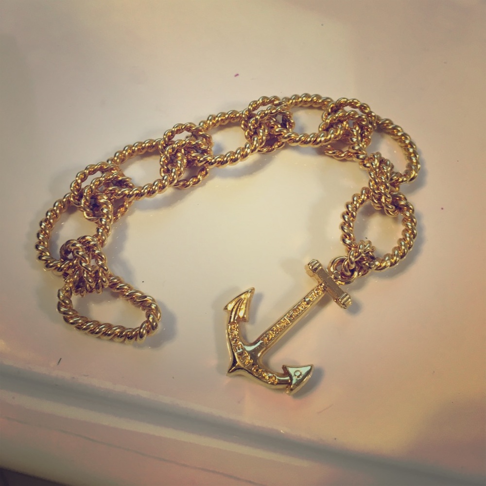 Beautiful gold Kiel James Patrick ⚓️ bracelet