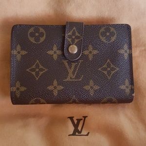 Louis vuitton monogram French purse wallet