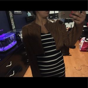 Bebe cropped jacket