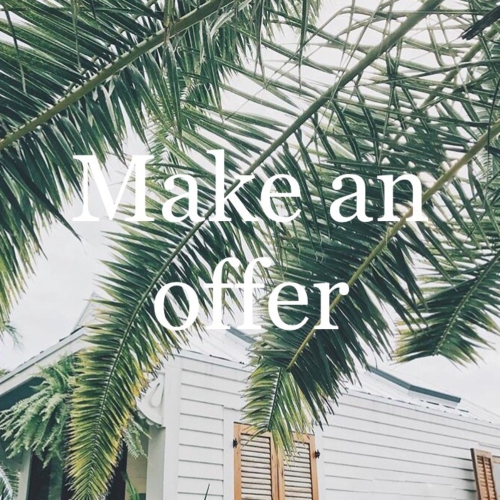 Reasonable Offers Accepted