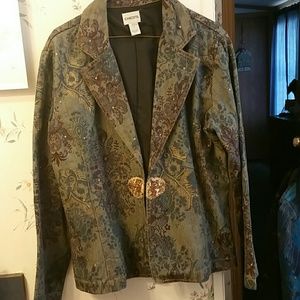 Chico's Denim Blazer
