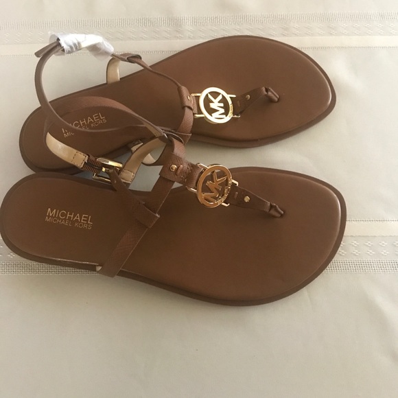 MICHAEL Michael Kors SONDRA LOGO Thong sandal NWOB - Picture 8 of 8