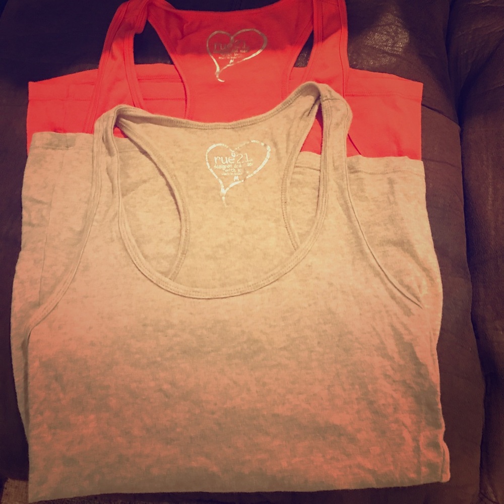 Tank tops from rue 21