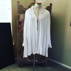 Free People white tunic size small