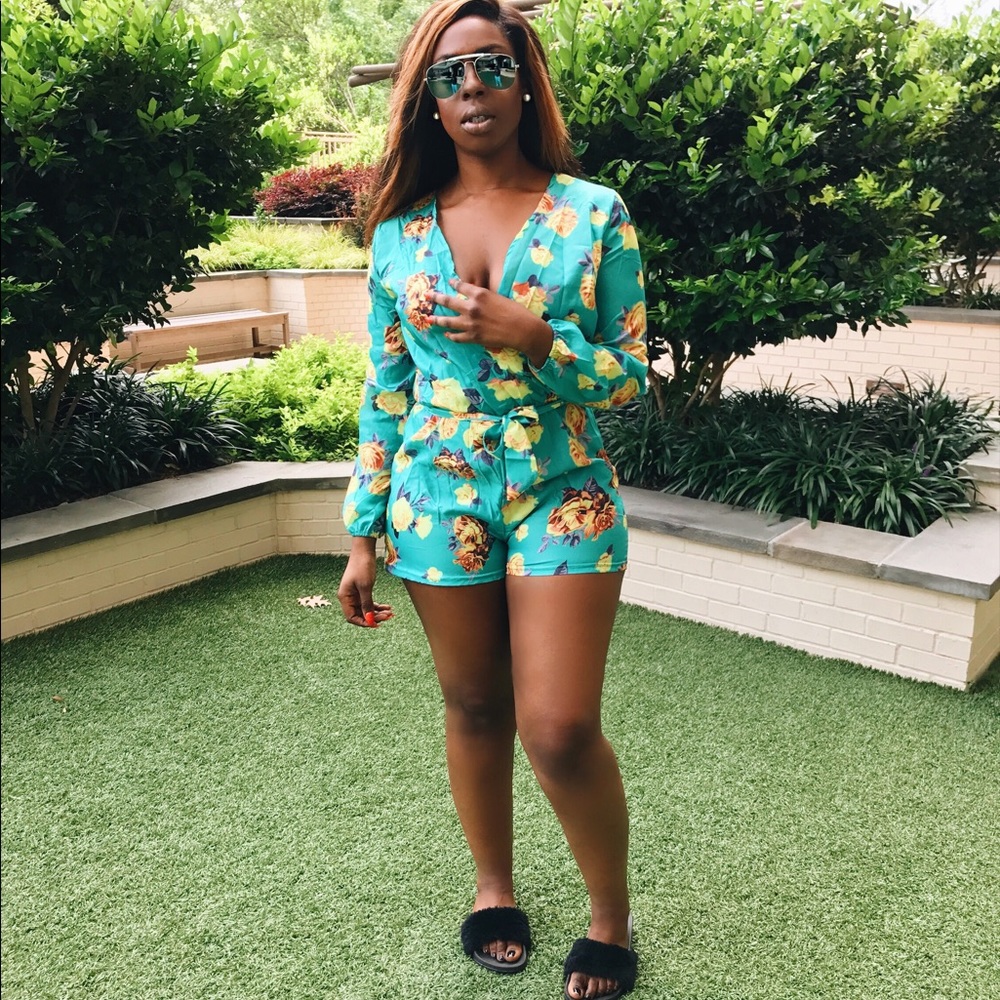 Floral Romper