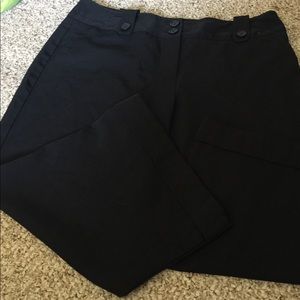 Black Dressy Capris Size 14