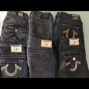 Rock republic and True Religion Premium jeans