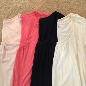 Bundle of Loft lace tees