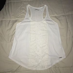 Abercrombie and Fitch white tank top