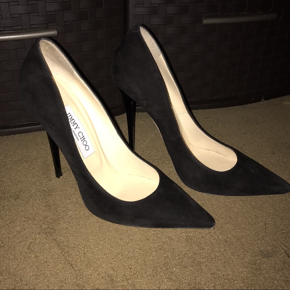 Jimmy Choo Anouk Suede Pump