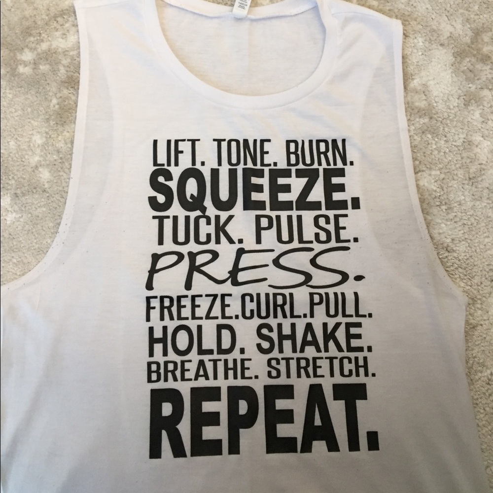 Barre phrases tank