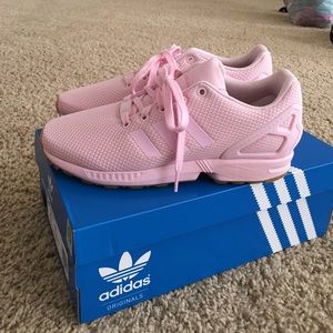 Pink Adidas Flux (Grade School Size 6)
