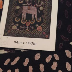 NWTS  large beautiful  elephant tapestry
