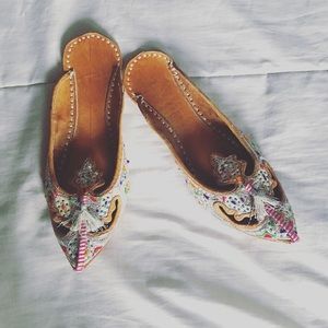 100% Authentic Vintage Indian Slippers