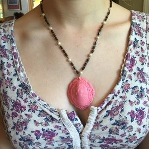 PYT Art statement necklace