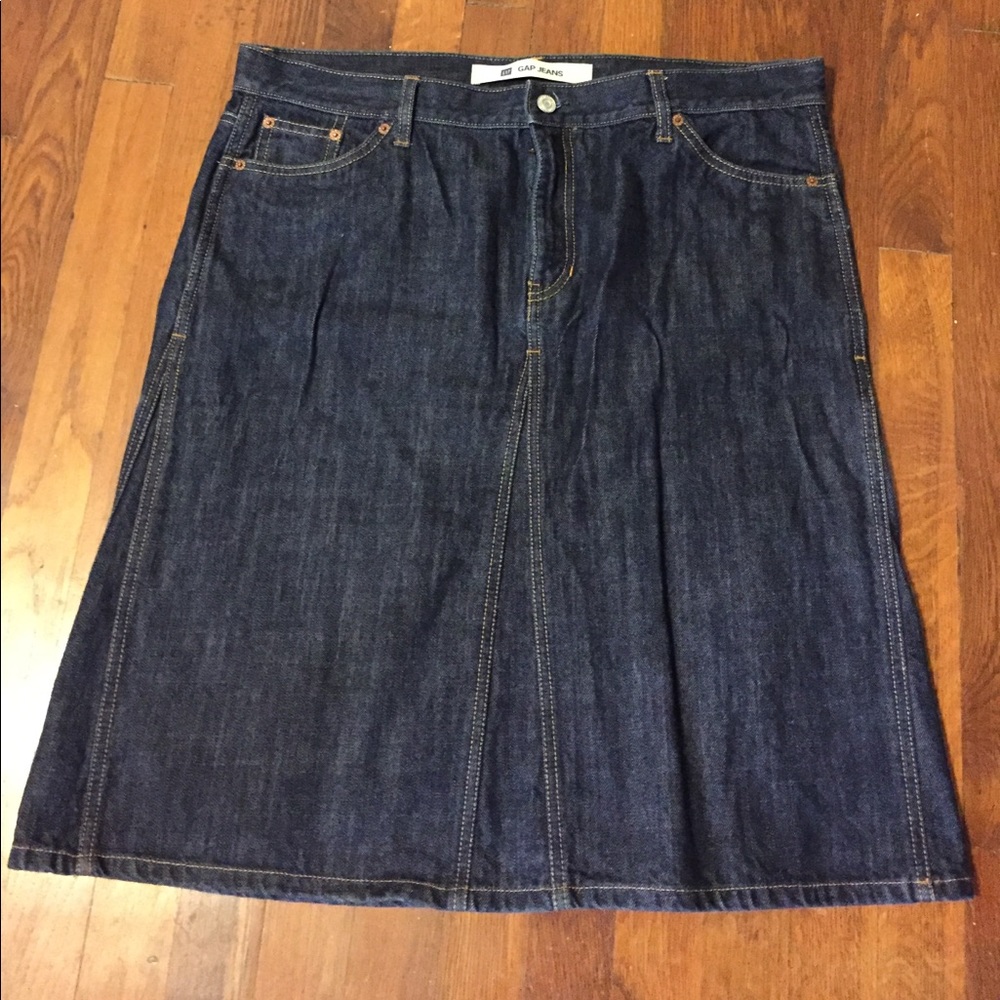 Gap denim skirt