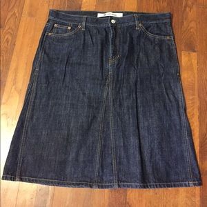 Gap denim skirt