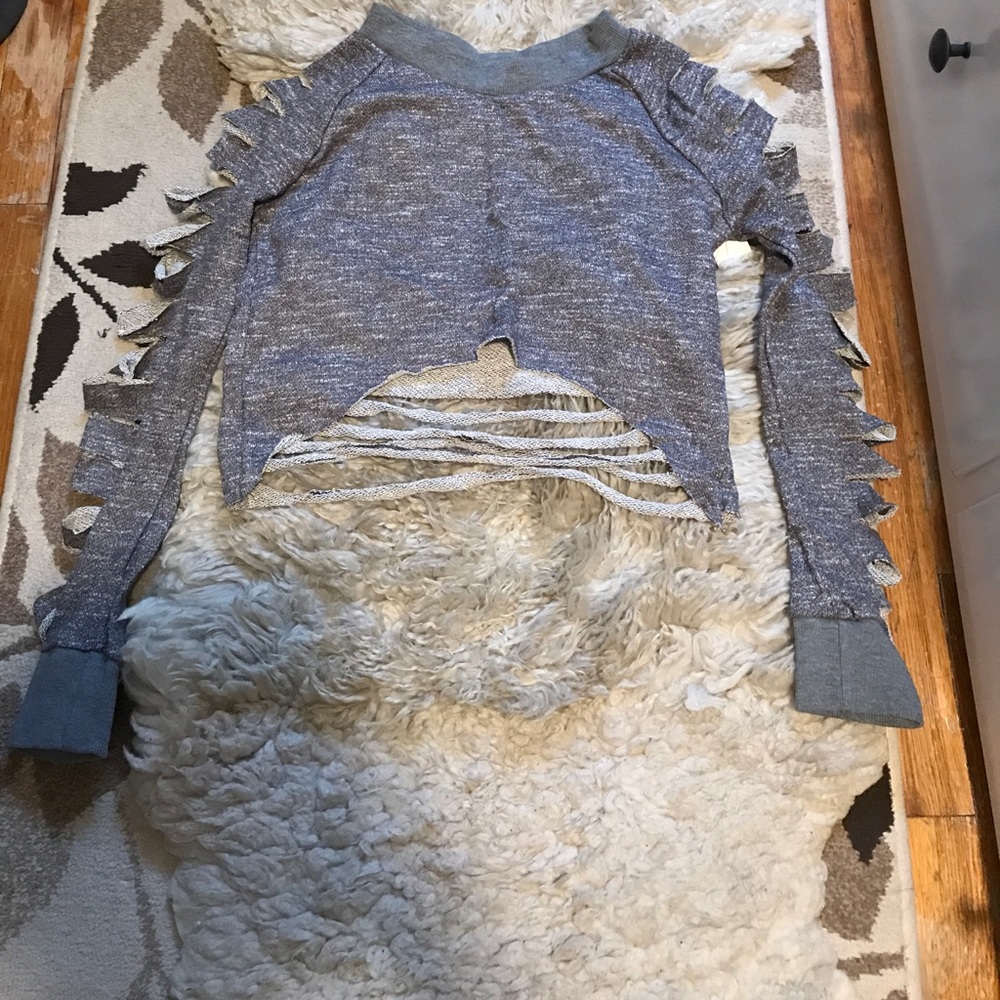 Distressed crop