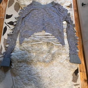 Distressed crop