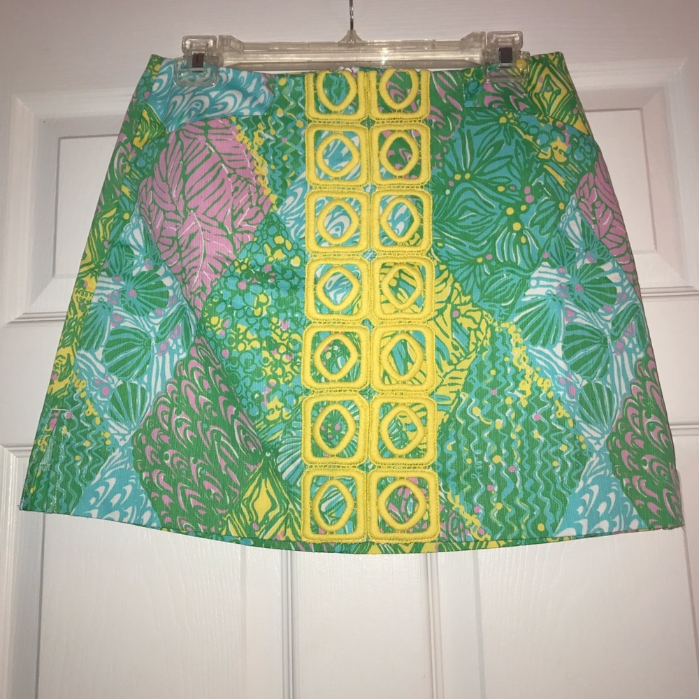 NWT! Lilly Pulitzer Marigold Skort