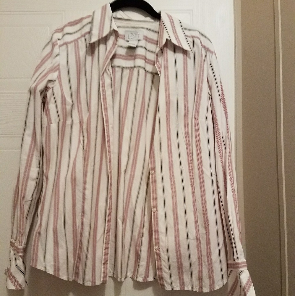 Ann Taylor Loft blouse.  Size L