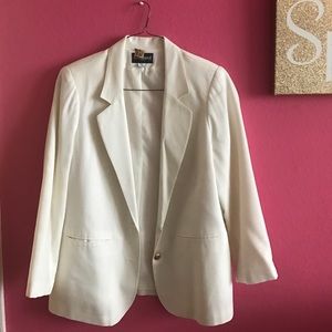 Vintage white blazer