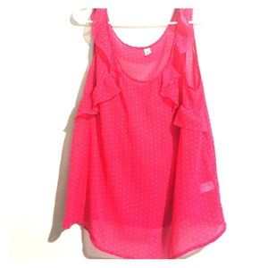 Old Navy ruffle tank