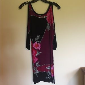 Cache print sweater/top