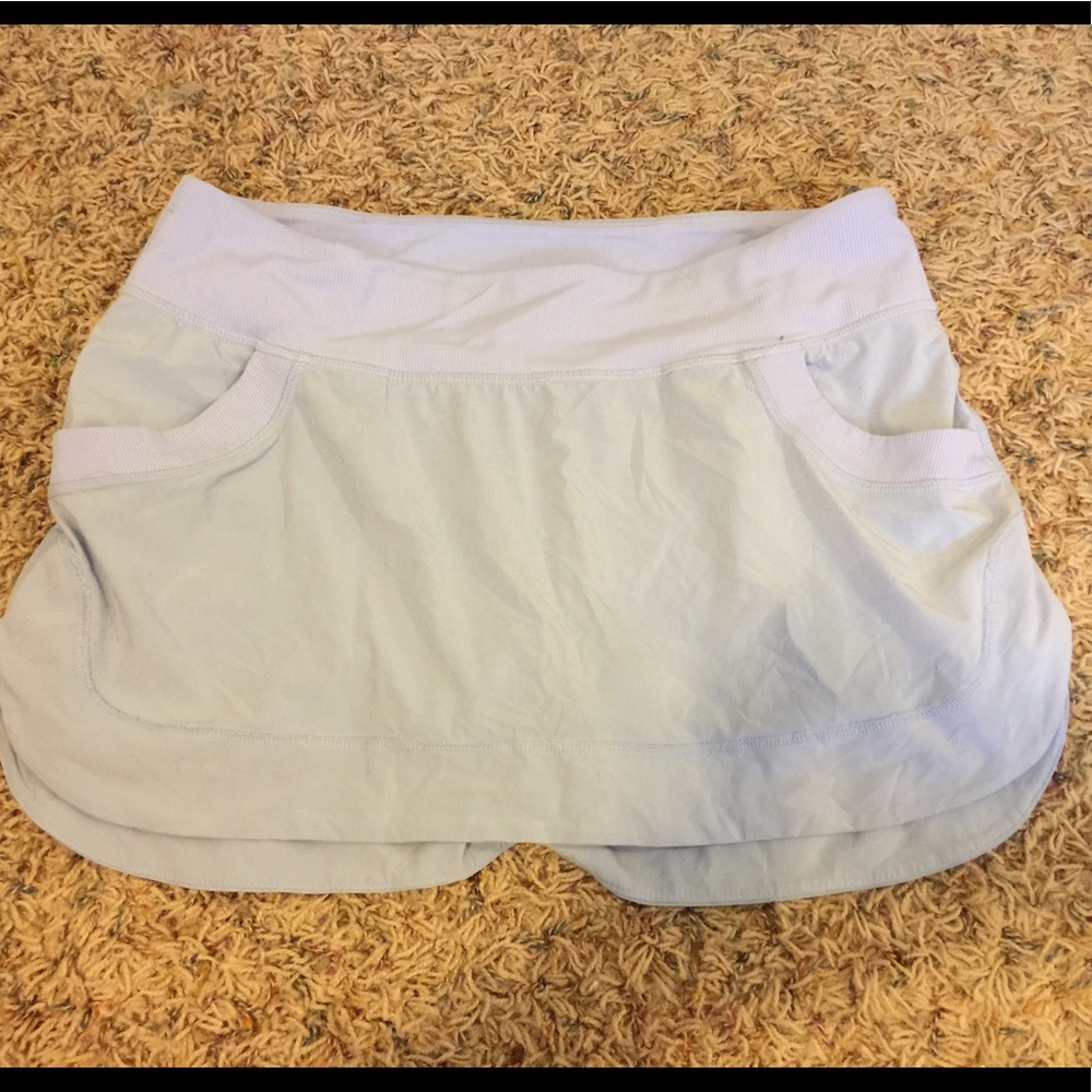 Lulu lemon skirt with shorts underneath