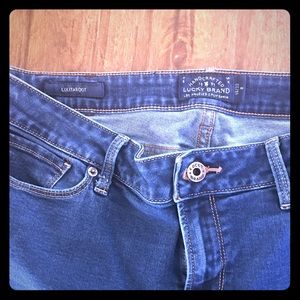 Lucky Brand Jeans, Dark Wash, Lolita Boot, 14 / 32