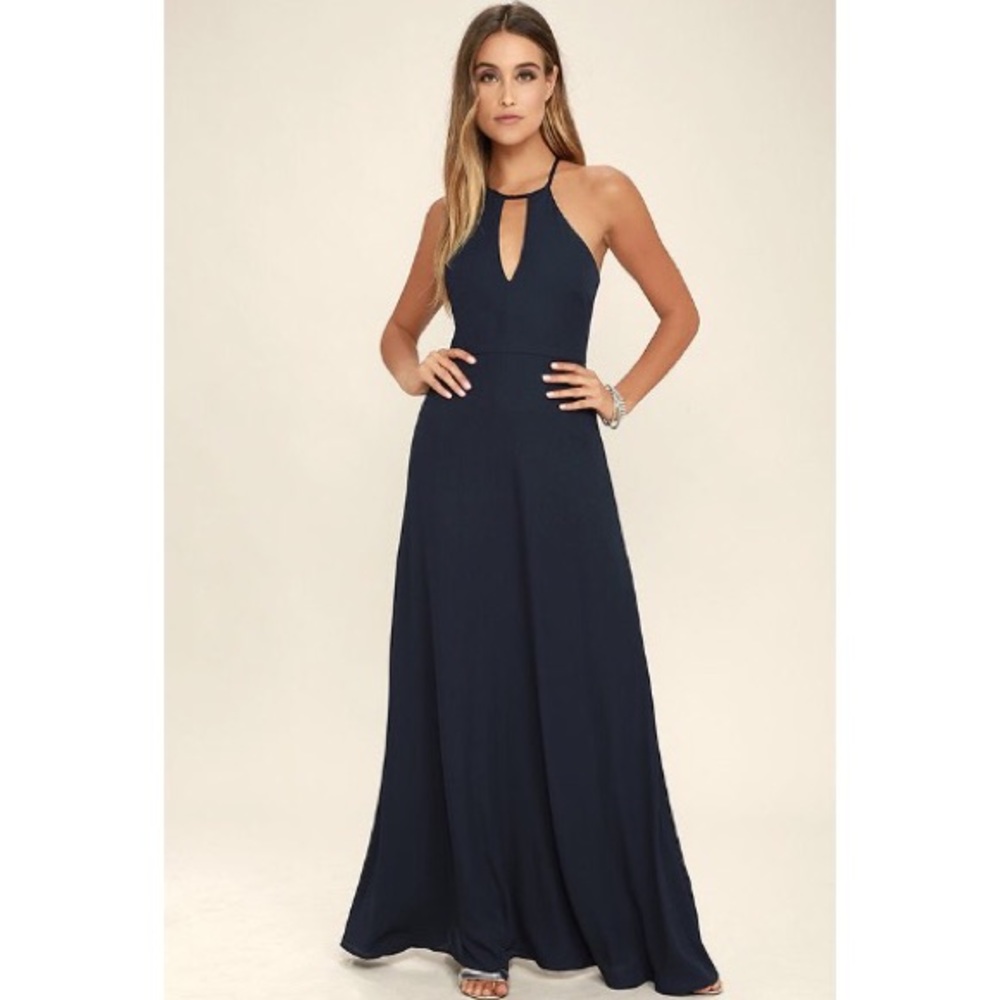 Lulus Navy Bridesmaid Dress
