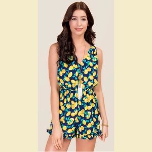 Lemon Floral Romper 🍋 Francescas