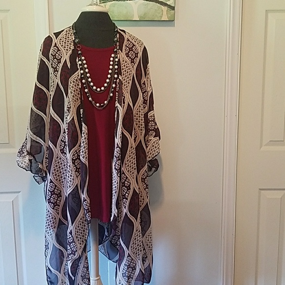 zigzag stripe Tops - 2 Piece outfit