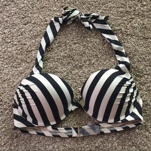 Victoria's Secret "Very Sexy" striped bikini top