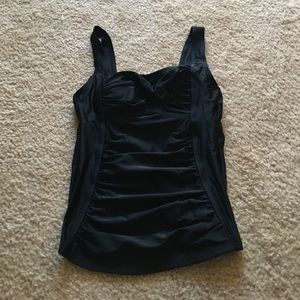 Black swimsuit top