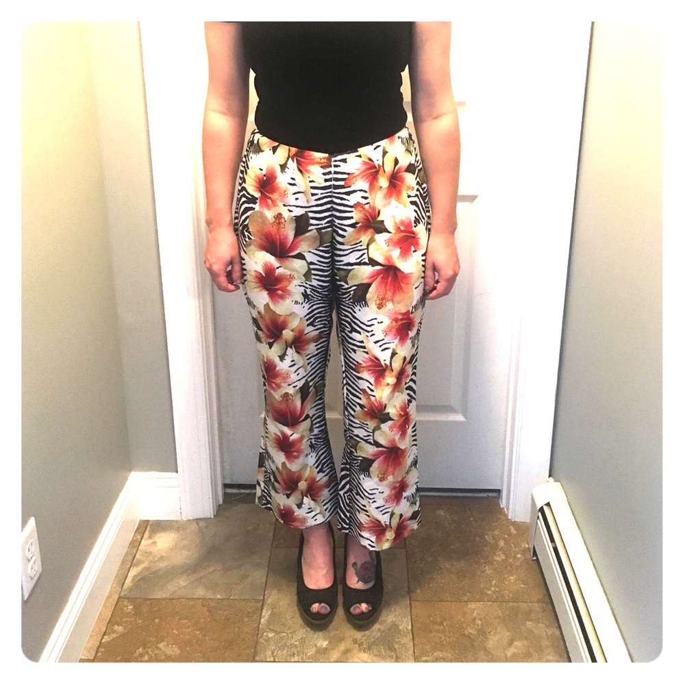 Floral pants