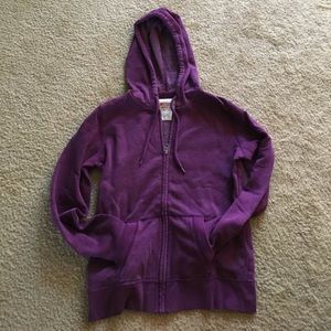 Zip up sweatshirt